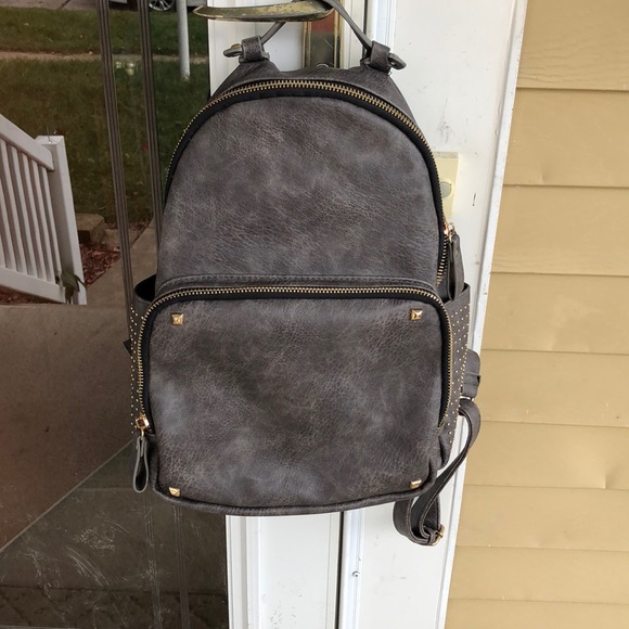 Gray backpack purse - Picture 1 of 5